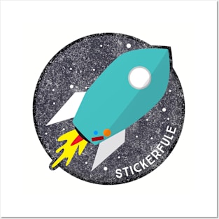 Stickerfule Logo Shirt Posters and Art